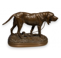 Bronze "Saint-Hubert" signé P. LECOURTIER