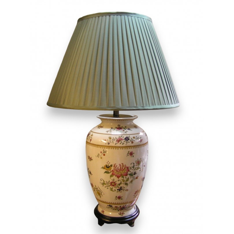  Lampe de table, modèle Anfora Flores, sur  Moinat SA  - Antiquités décoration