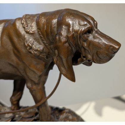 Bronze \"Saint-Hubert\" signé P. LECOURTIER
