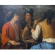 Paire de tableaux "Scène d'intérieur"