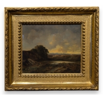 Tableau "Etang" attribué à DIDAY