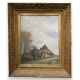 Tableau "Chateau d'Aïre" signé H. DUVOISIN 1905