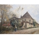 Tableau "Chateau d'Aïre" signé H. DUVOISIN 1905