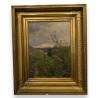 Tableau \"Bord de la Meuse\" signé VUFFREY