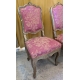 Paire de Chaises italiennes dorées