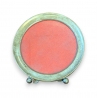 Cadre rond en argent