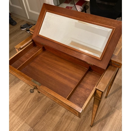 Table à jeux faisant coiffeuse et écritoire