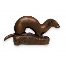 Bronze "Belette" signé GICÉ 93