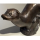 Bronze "Loutre posée" signé GICÉ 96