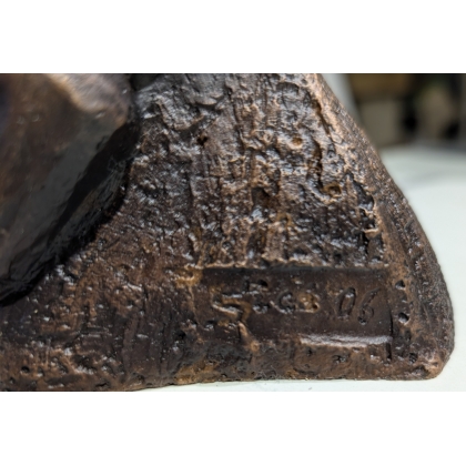 Bronze "Loutre en plongée" signé GICÉ 06