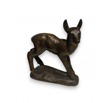 Bronze "Faon" signé GICÉ 95
