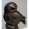 Bronze \"Chouette chevêchette\" signé GICÉ 92