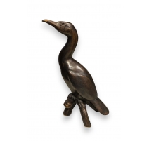 Bronze "Cormoran" par GICÉ