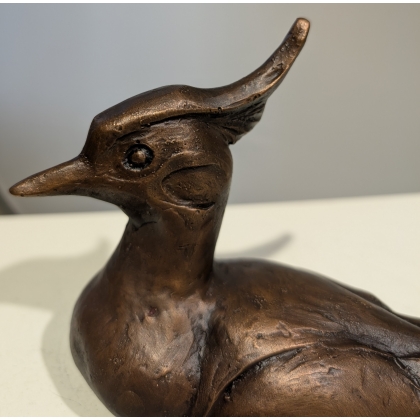 Bronze "Vanneau huppé" par GICÉ