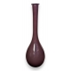 Vase Murano à long col violet