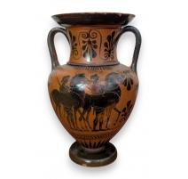 Amphore greque Chevaux