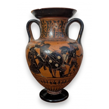 Amphore greque Gladiateurs