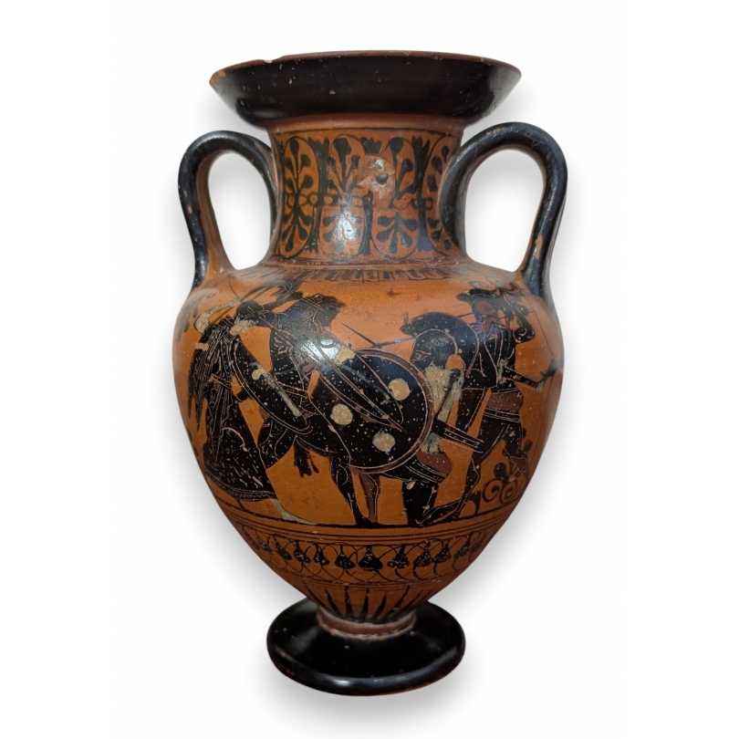 Amphore greque Gladiateurs