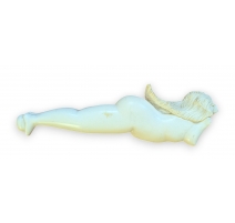 Pipe en écume de mer en forme d'une femme