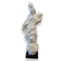 Grande porcelaine "La Vierge à l'Enfant"
