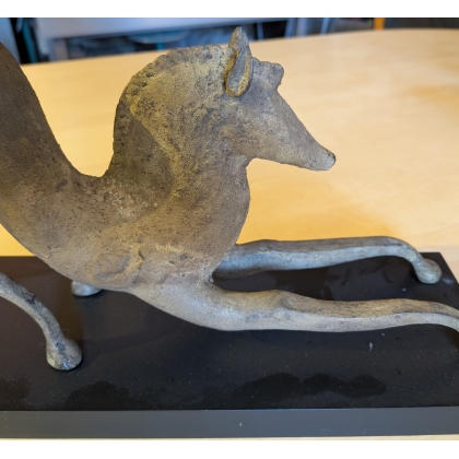 Cheval etrusque en métal