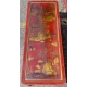 Paire de tables basses en laque chinoises rouge