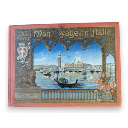 Livre \"Mon voyage en Italie\"