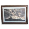 Framed print: "Elephant Chase"