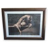 Framed print of "Girl and Monkey" by COLBERT