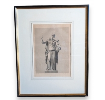 Gravure "Leucothée" par GRANGER