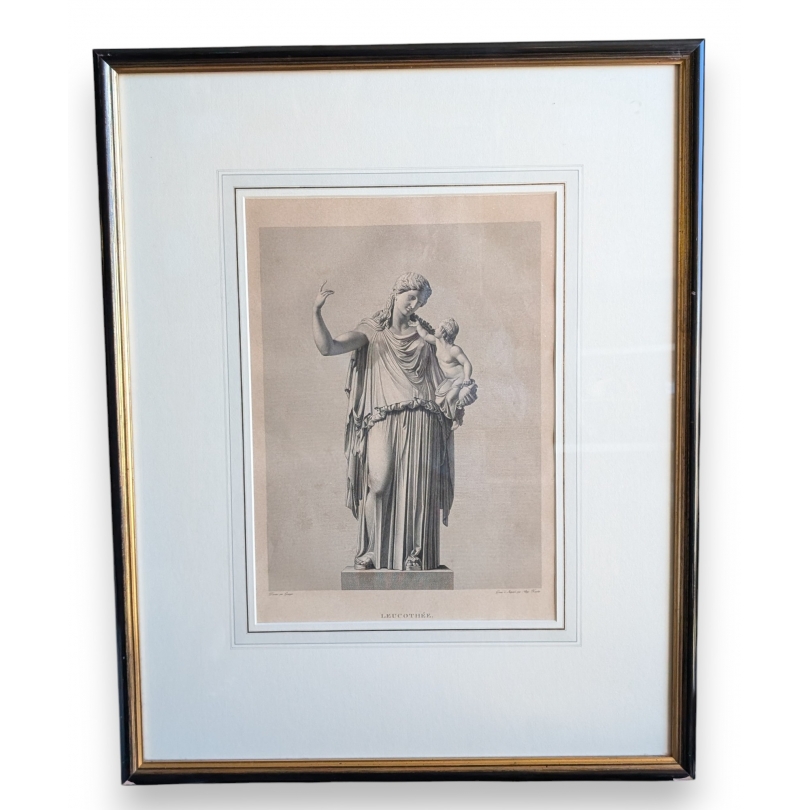 Gravure "Leucothée" par GRANGER