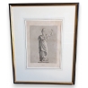 Gravure "Minerve" par GRANGER