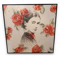 Impression sur toile "Uno De La Casa Azul"