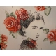 Impression sur toile "Uno De La Casa Azul"