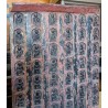 Bas relief de Tsa Tsas en bois sculpté tibétain