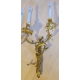 Paire d'appliques style Louis XV en bronze doré