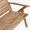 Banquette Odin en teck