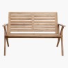 Banquette Odin en teck