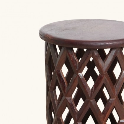 Tabouret Palau en manguier