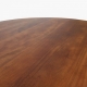 Table ronde Bullnose Coliseo en manguier