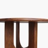 Table ronde Bullnose Coliseo en manguier