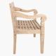 Banquette Boho en teck
