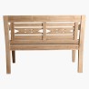 Banquette Boho en teck