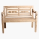Banquette Boho en teck