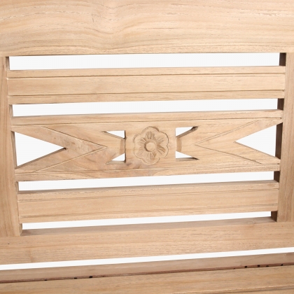 Banquette Boho en teck
