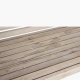 Banquette Boho en teck