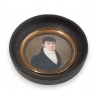 Miniature "Homme au manteau noir"