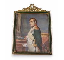 Miniature "Napoléon Bonaparte" signée J. KOZANY