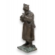 Bronze "Joueur de flute" signé E. BAZZARO