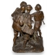 Bronze "Suonatori Ambulanti" signé DALCASTAGNÉ